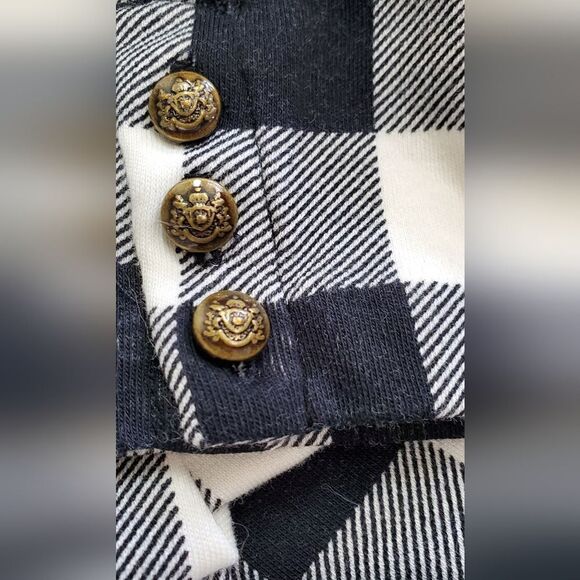 Talbots Black & White Checkered Dress - Picture 7 of 7